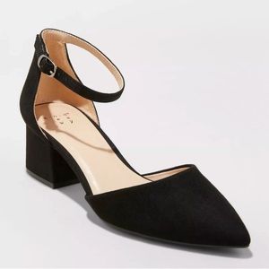 A New Day Black Block Heels (Target) - Excellent used condition!